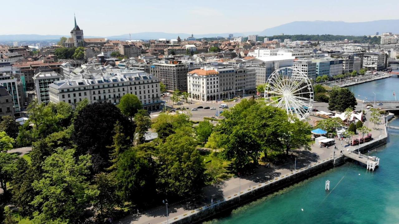 โรงแรมเดอ ลา ซิกอญ เจนีวา ภายนอก รูปภาพ The Place du Flon