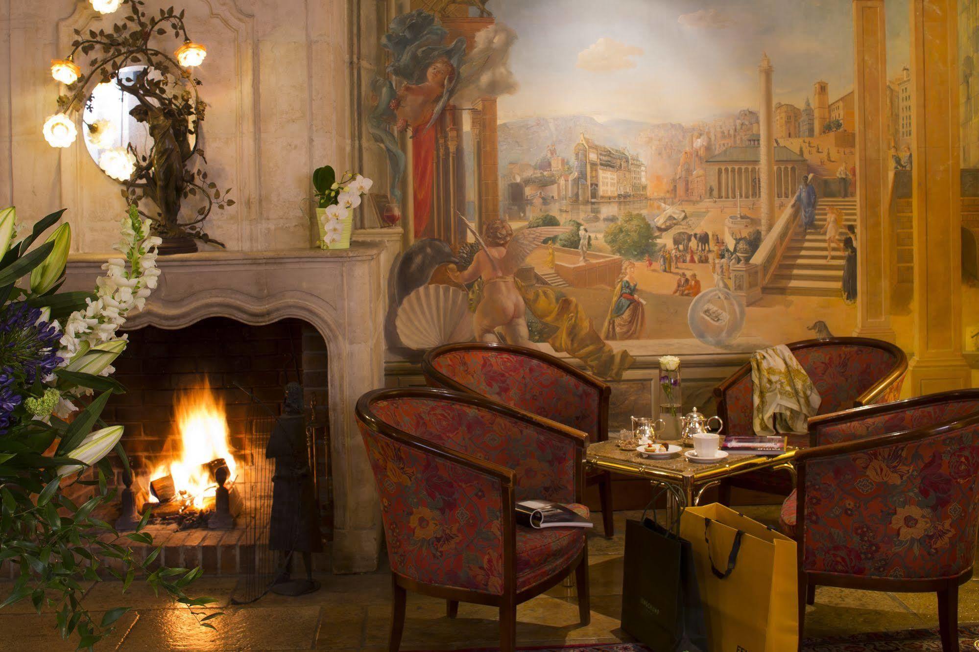 โรงแรมเดอ ลา ซิกอญ เจนีวา ภายนอก รูปภาพ The lobby